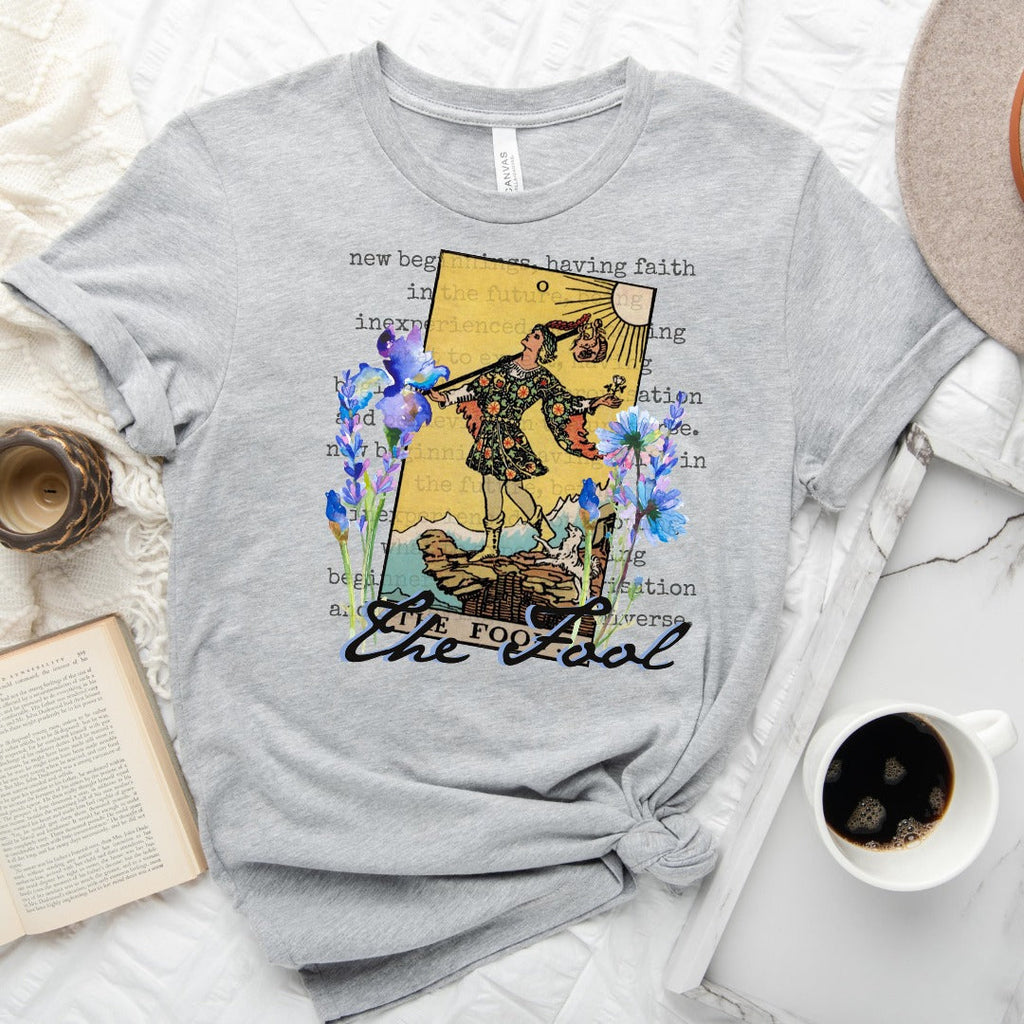 The Fool Tarot Card Tee | Witchy Tarot Graphic T-Shirt